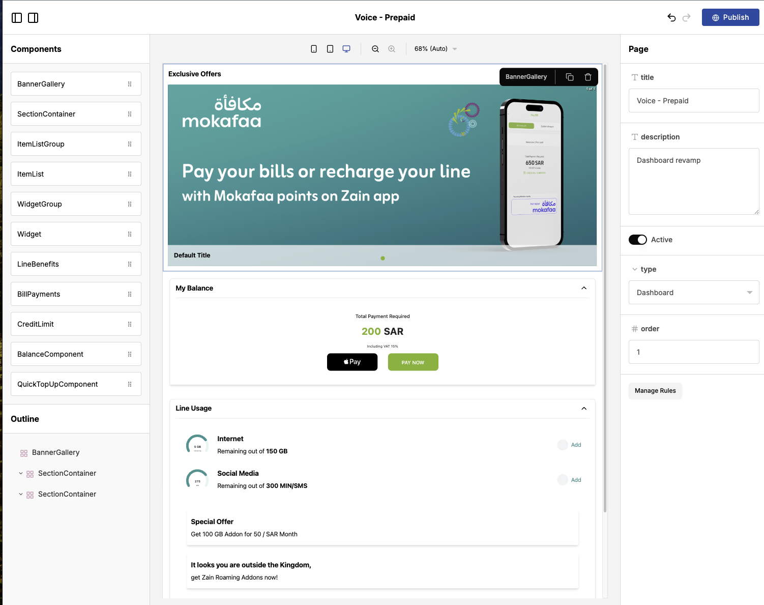 Zain CMS